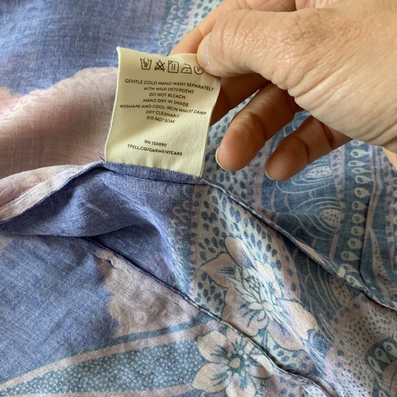 Spell Luna short boho kimono SM NWT - Picture 8 of 16